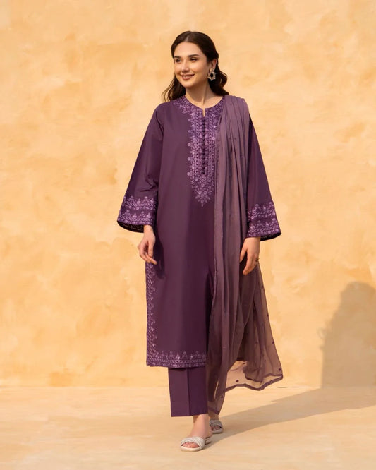 Meer Embroidery 3 piece